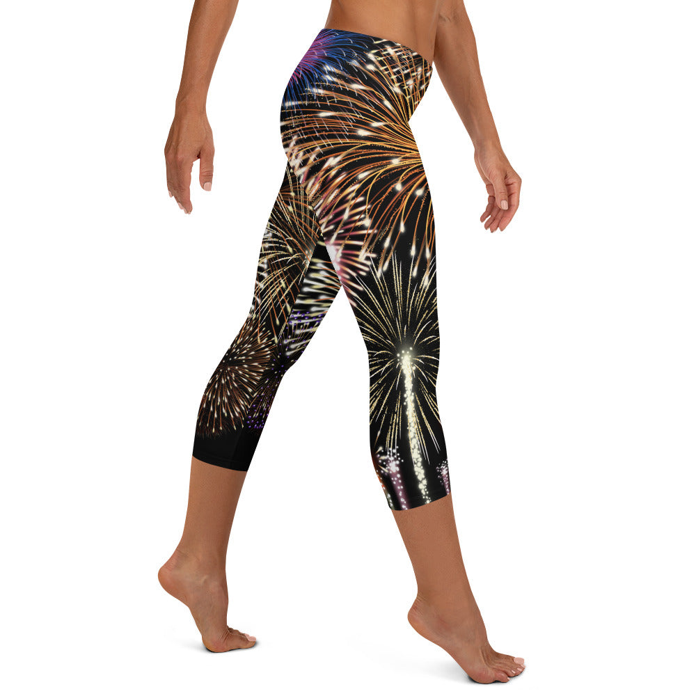 Firework Capri Leggings – Leg Smart