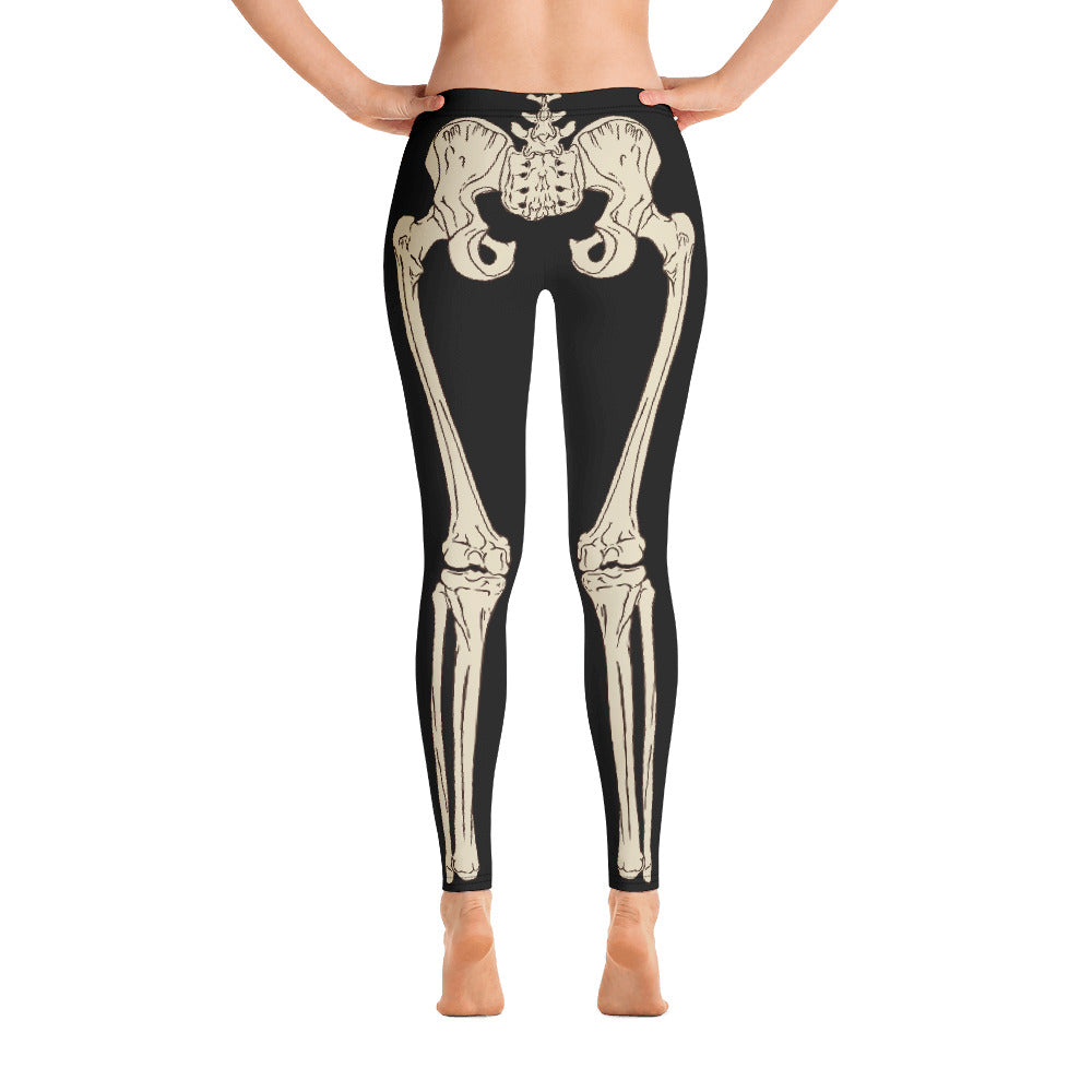 Skeleton Mid-waist Leggings – Latitude 18