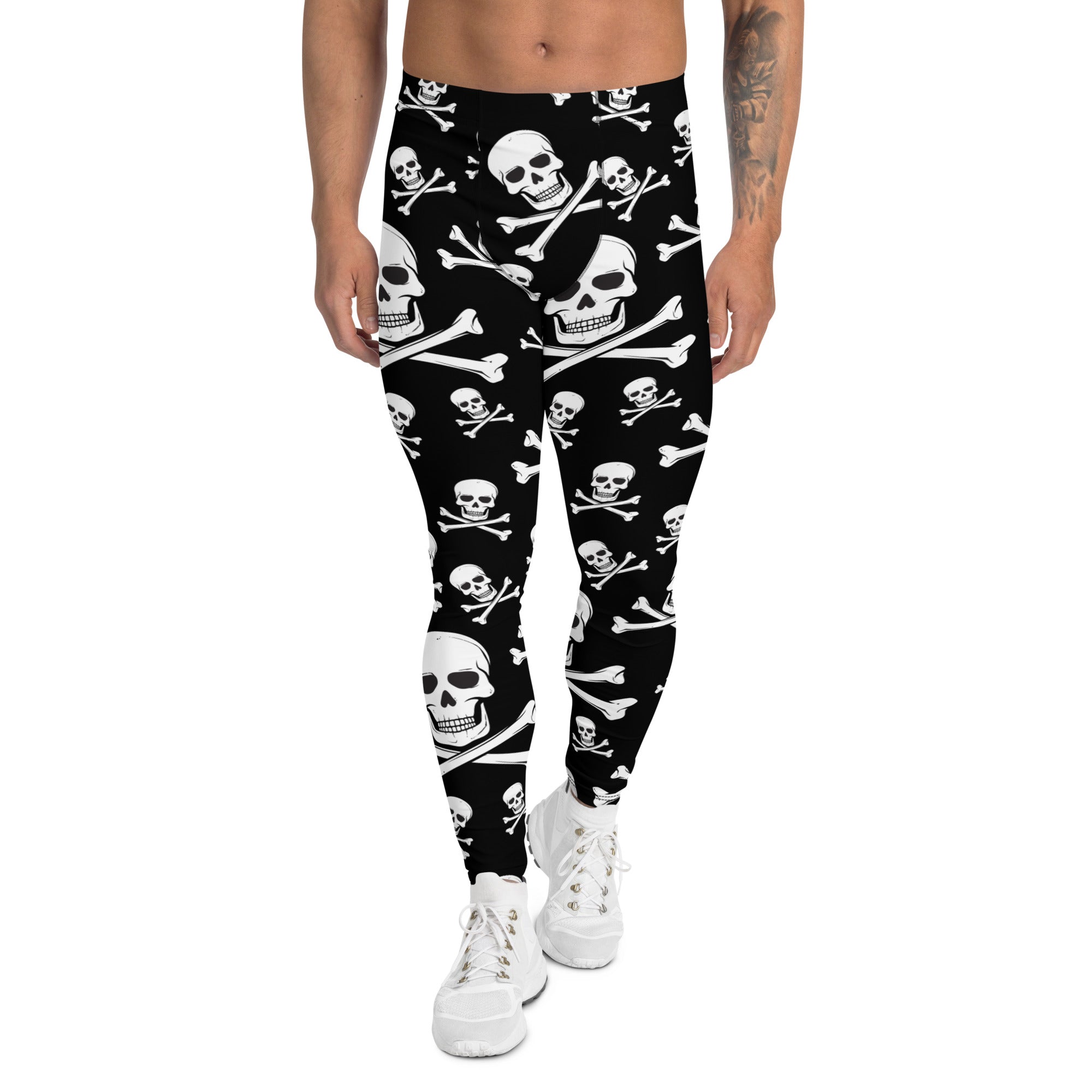 Tribal Skull Men's Leggings main image 0