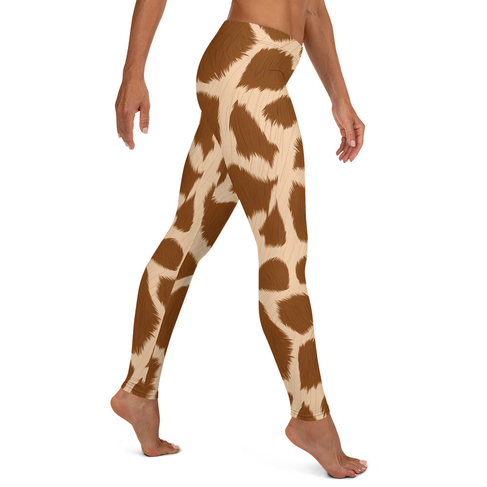 Giraffe Mid-waist Leggings