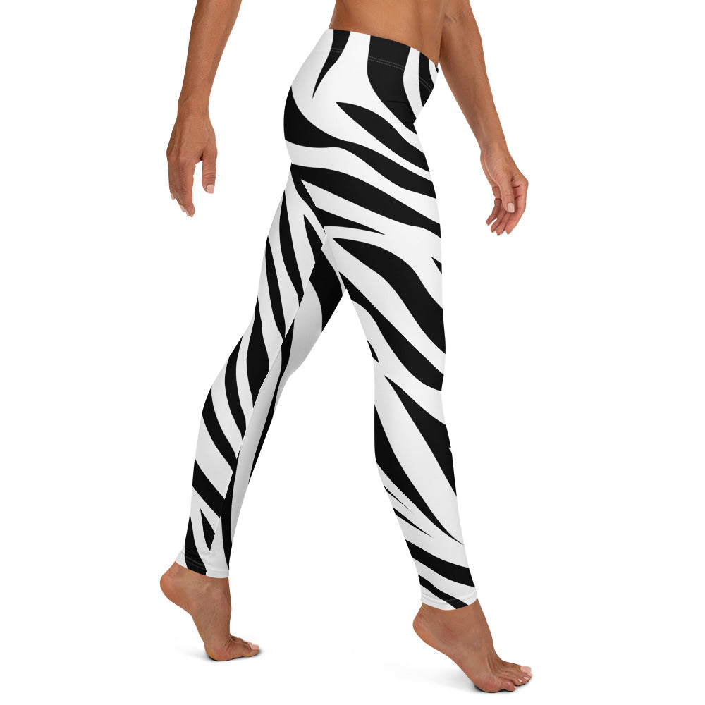 Zebra Mid-waist Leggings