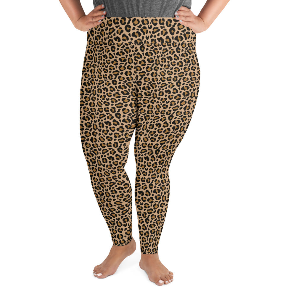 Leopard Plus Size Leggings