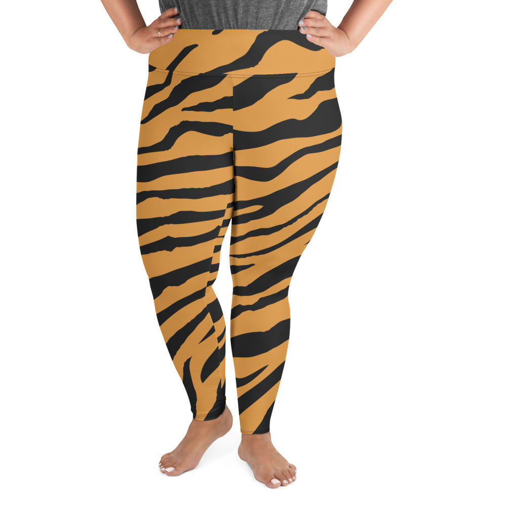 Tiger Plus Size Leggings
