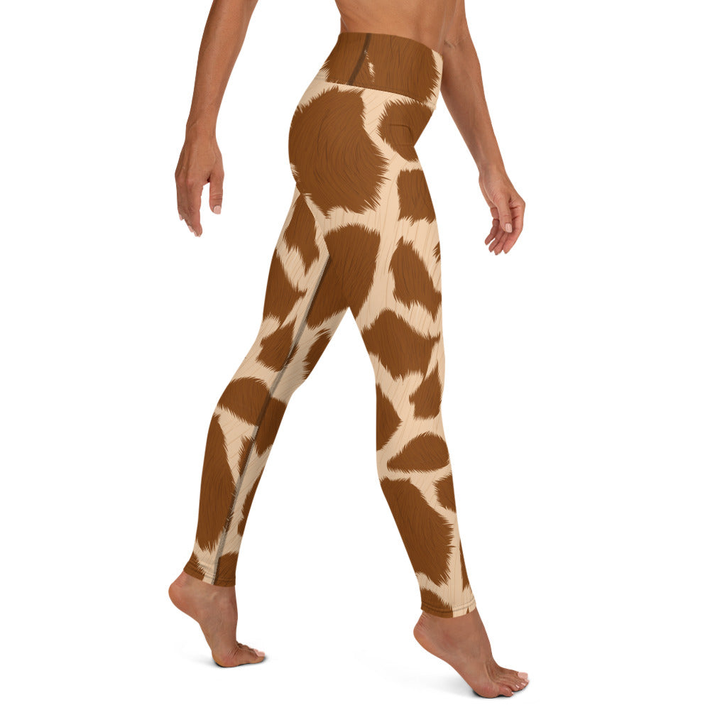 Giraffe High-waist Yoga Leggings