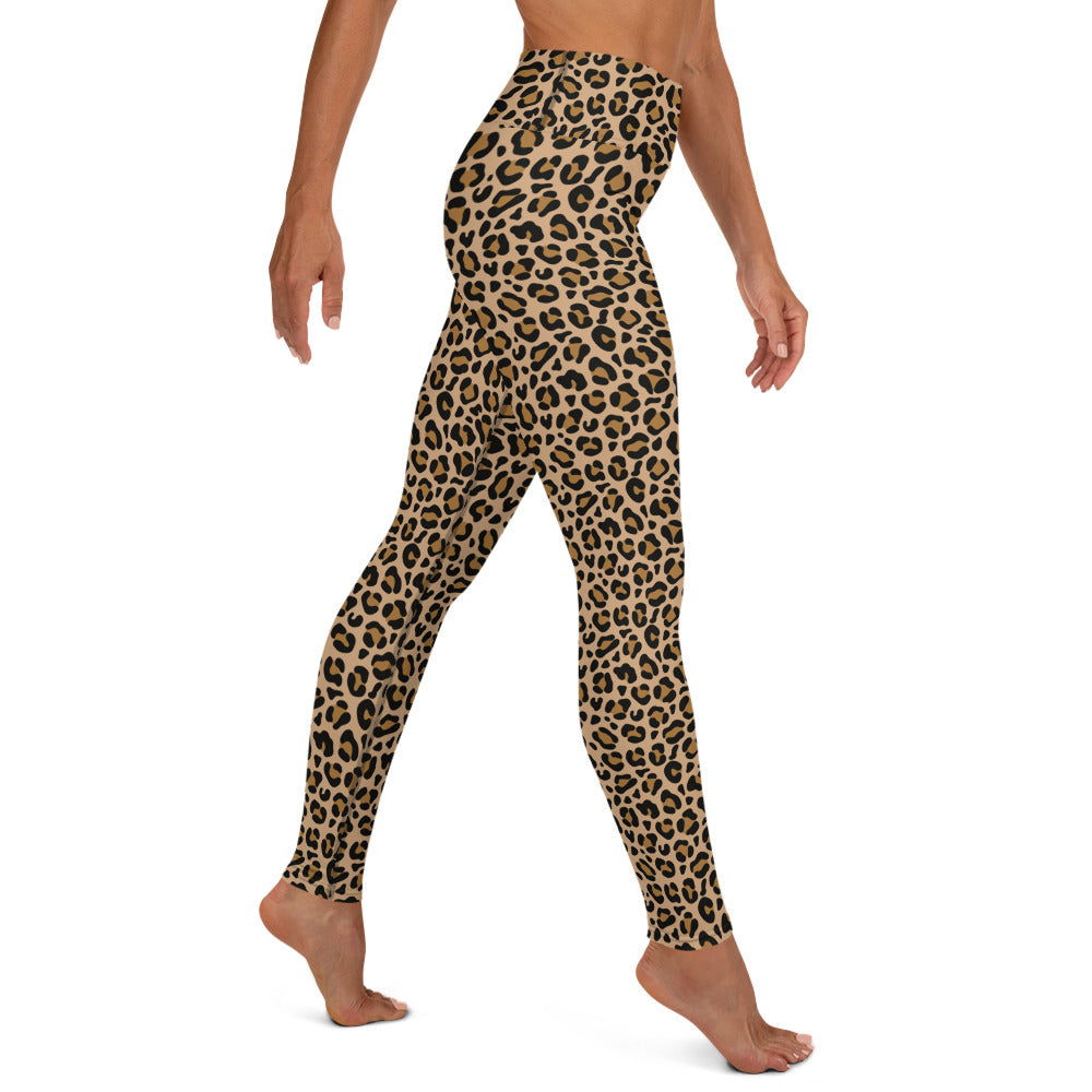 Leopard High-waist Yoga Leggings