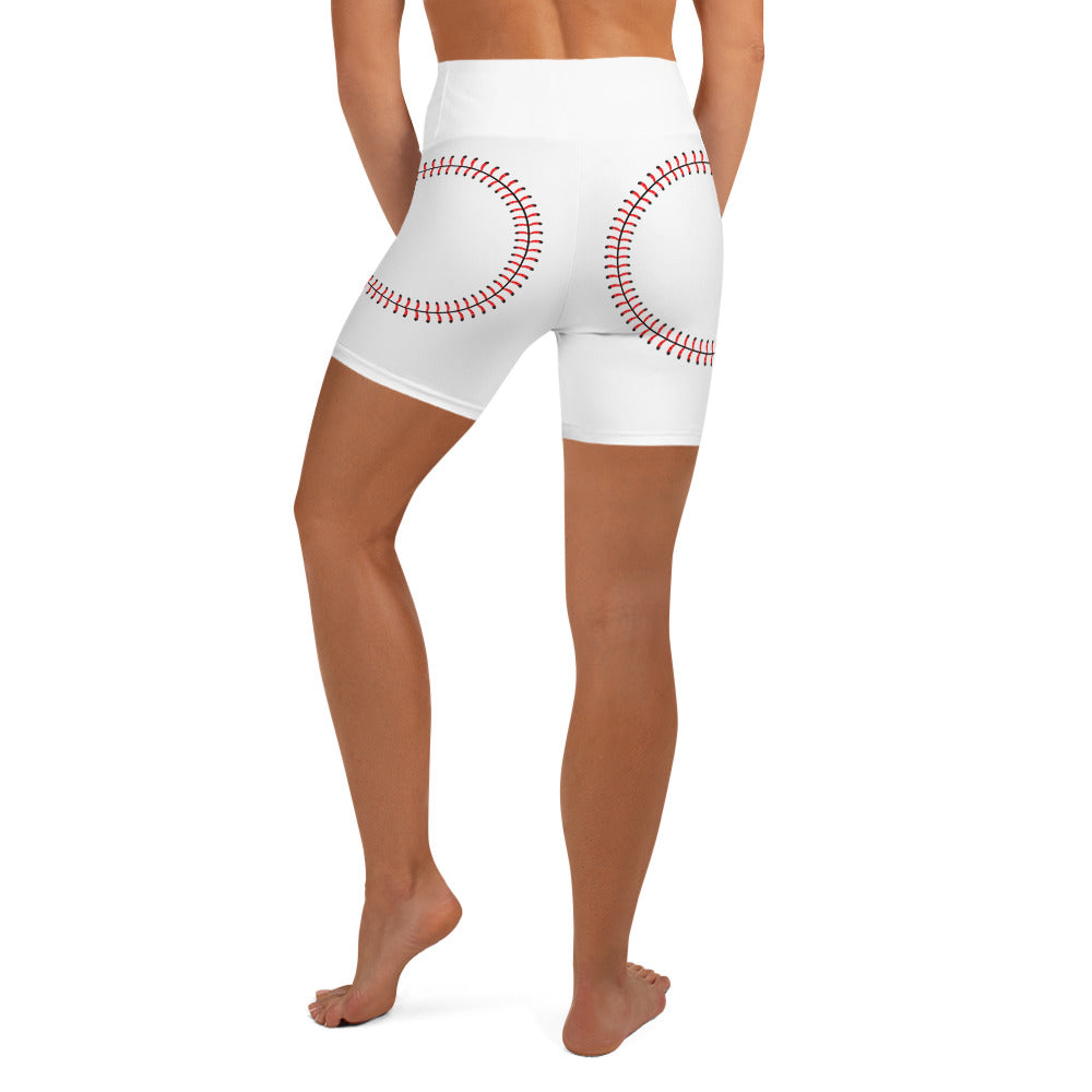 Baseball Butt Yoga Shorts