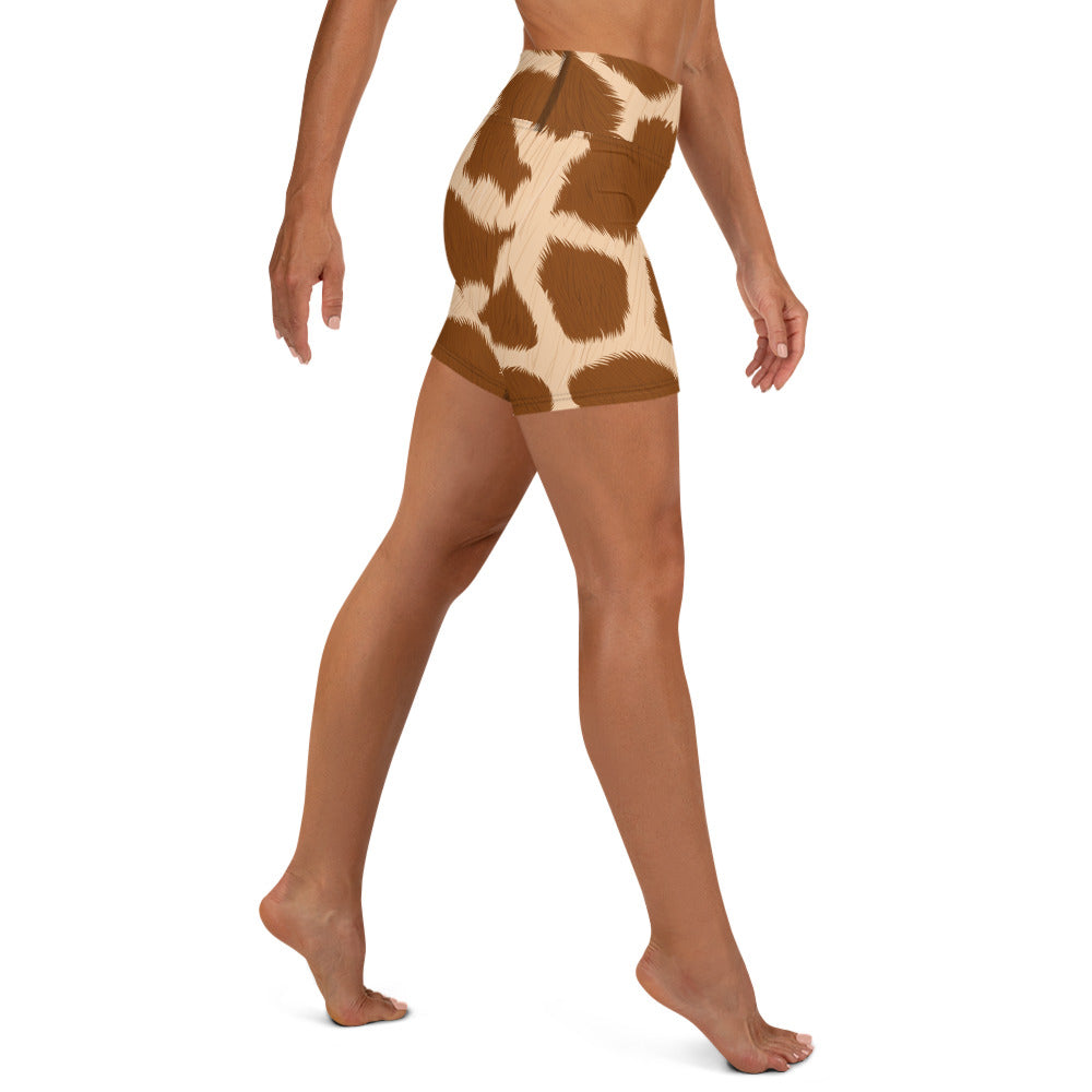 Giraffe Yoga Shorts