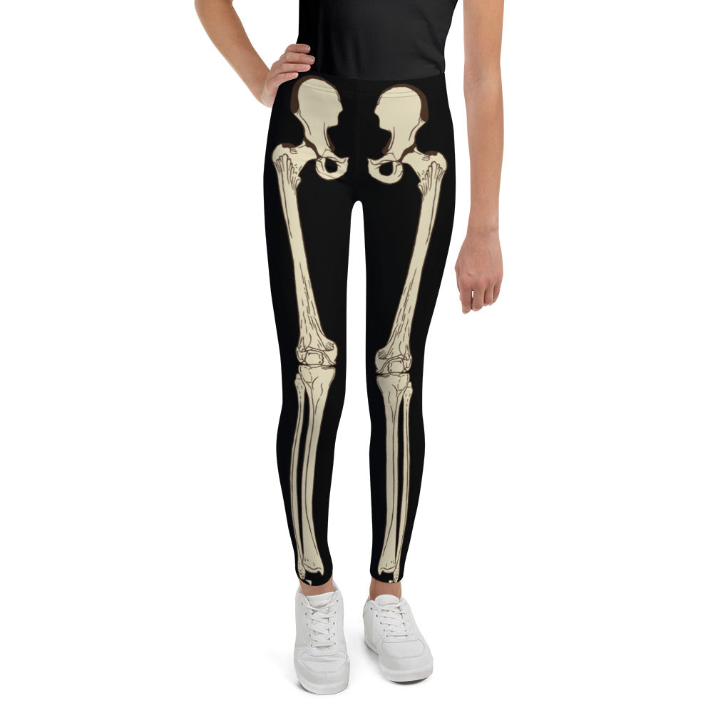 Skeleton Youth Leggings