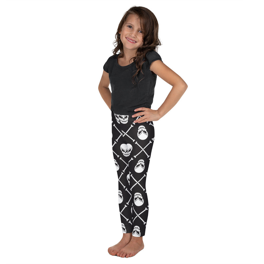 Skull Pattern Kid's Leggings