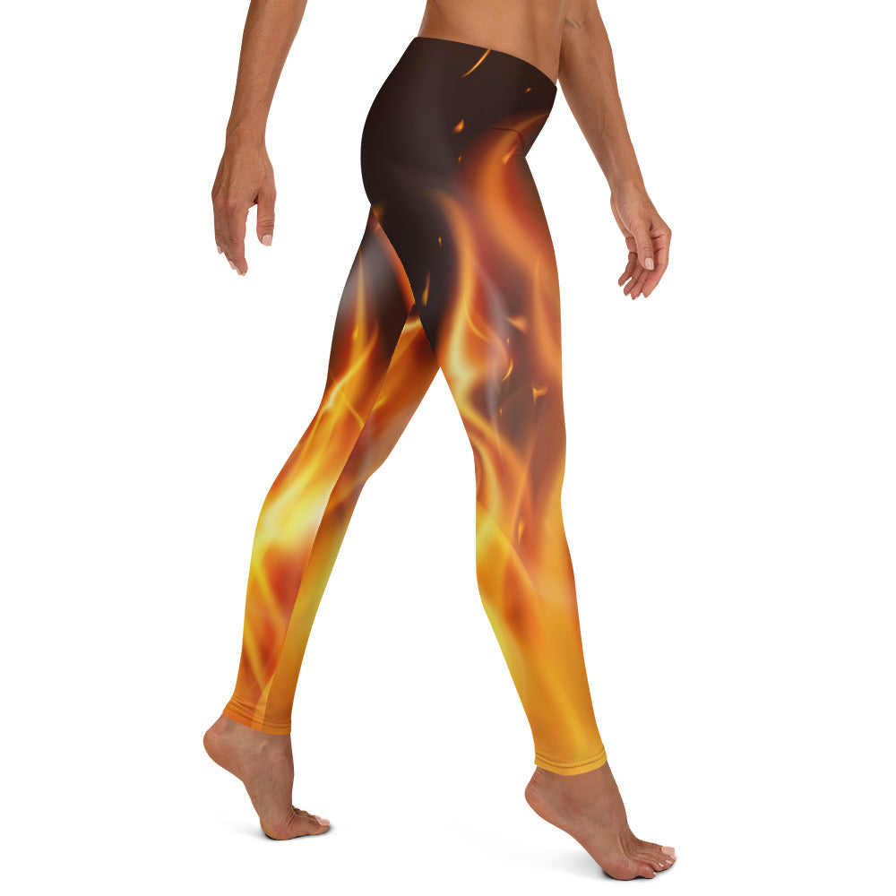 Fire Mid-waist Leggings