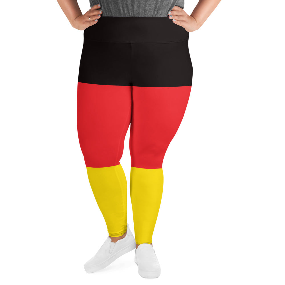 Germany Flag Plus Size Leggings