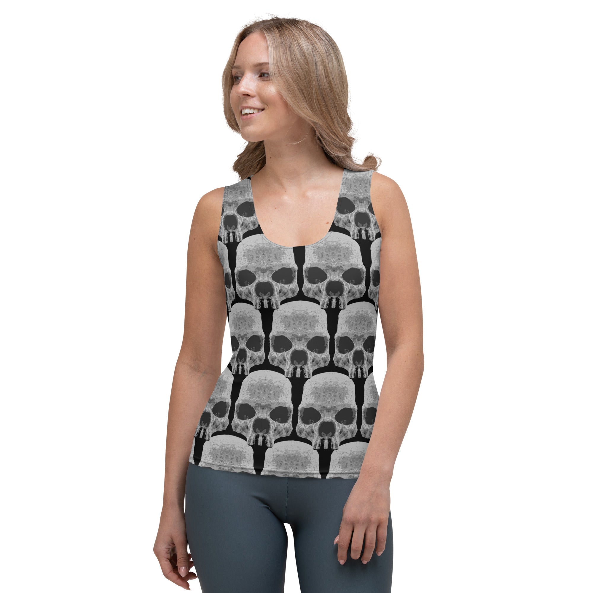 Skull Wall Tank Top